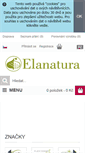 Mobile Screenshot of elanatura.cz